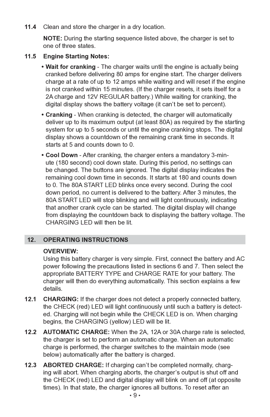 Sears 200.71225 operating instructions Engine Starting Notes, Operating instructions, Overview 