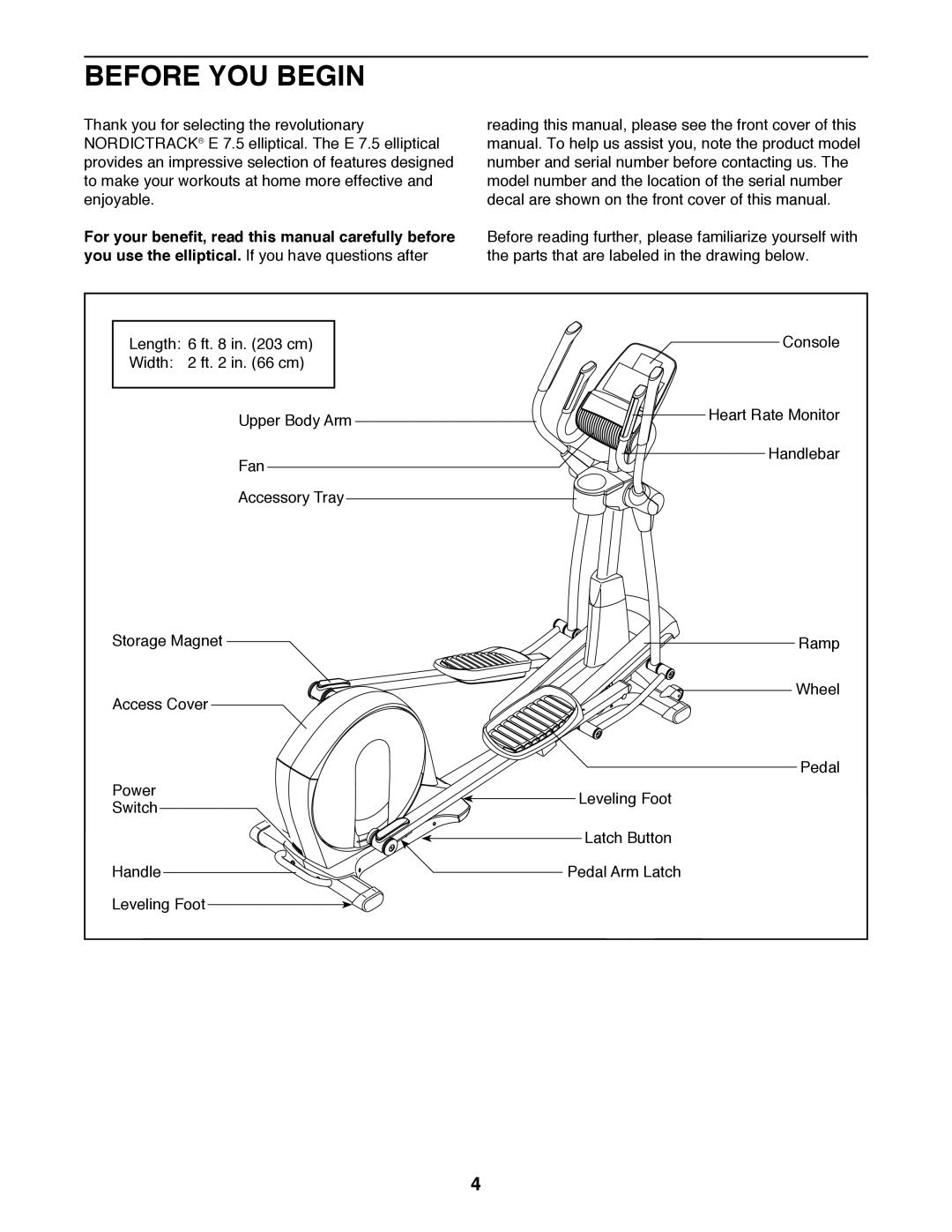 Sears 23897 user manual Before YOU Begin 