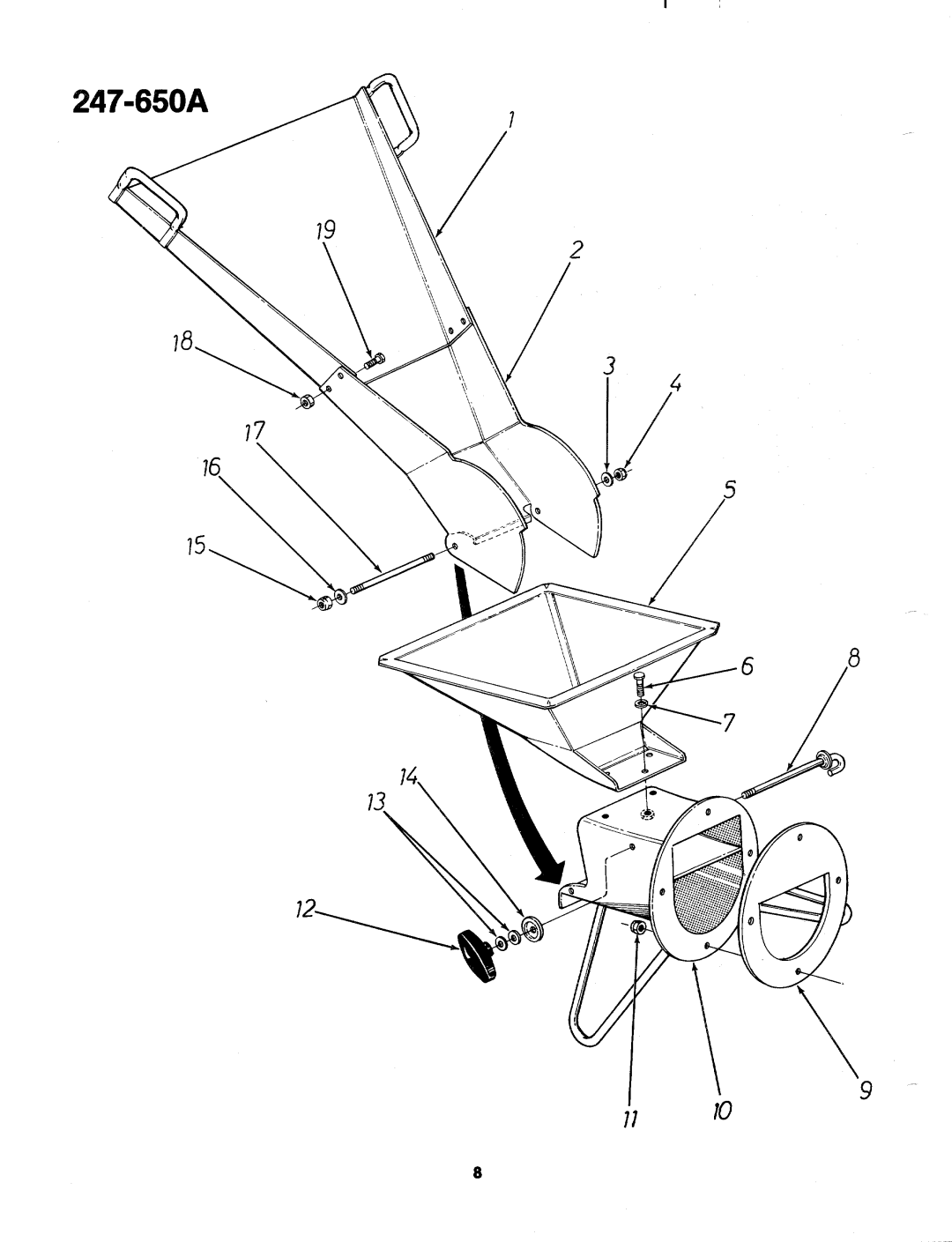 Sears 247-650A, 247-650-300 manual 