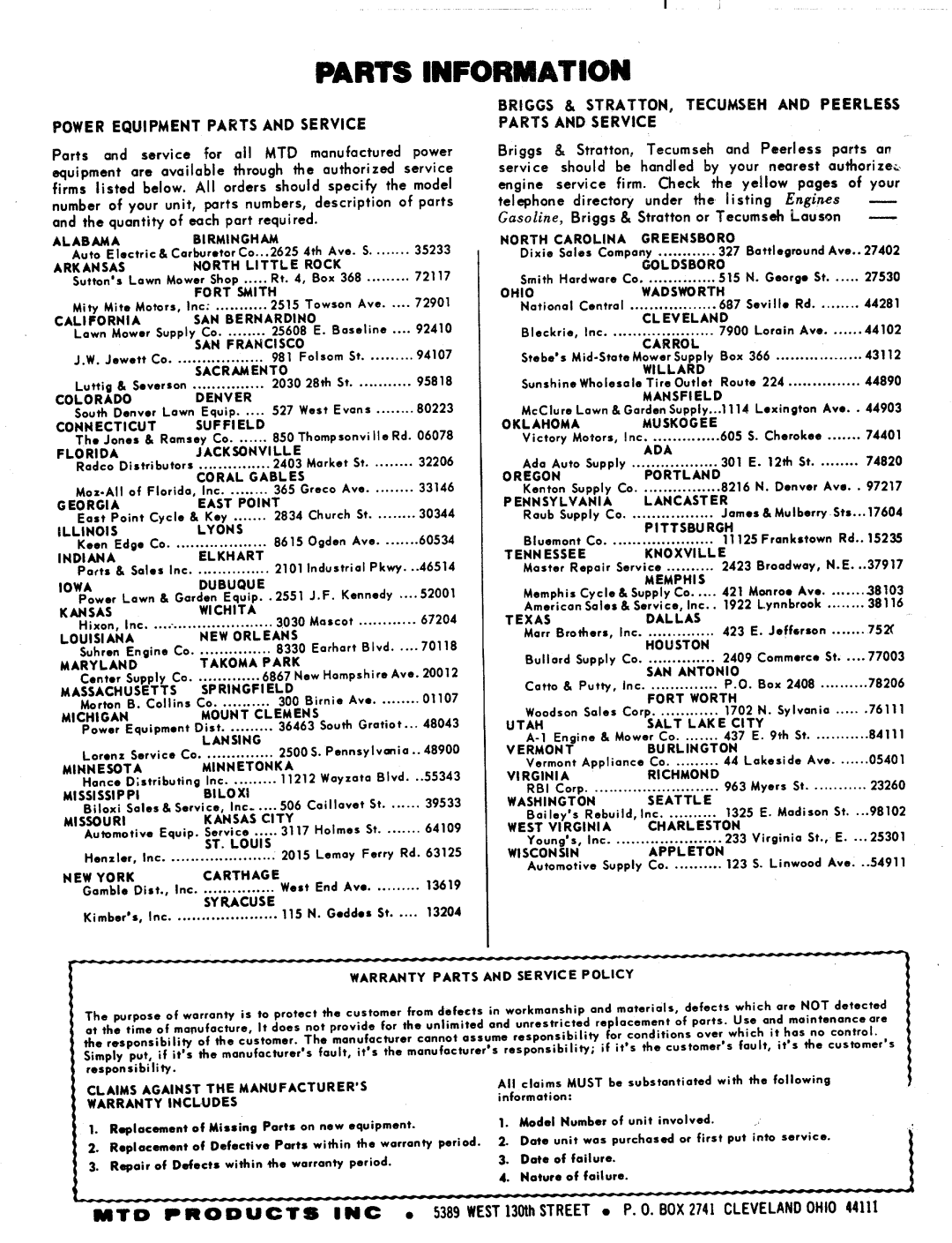 Sears 247-650A, 247-650-300 manual 