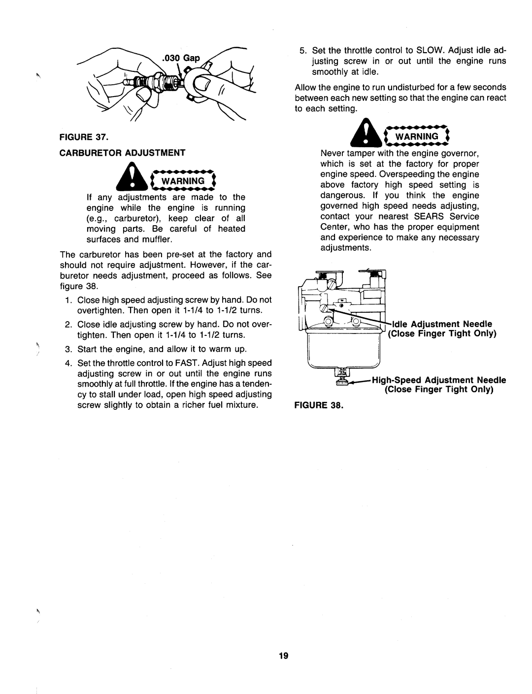 Sears 247 886510 manual 