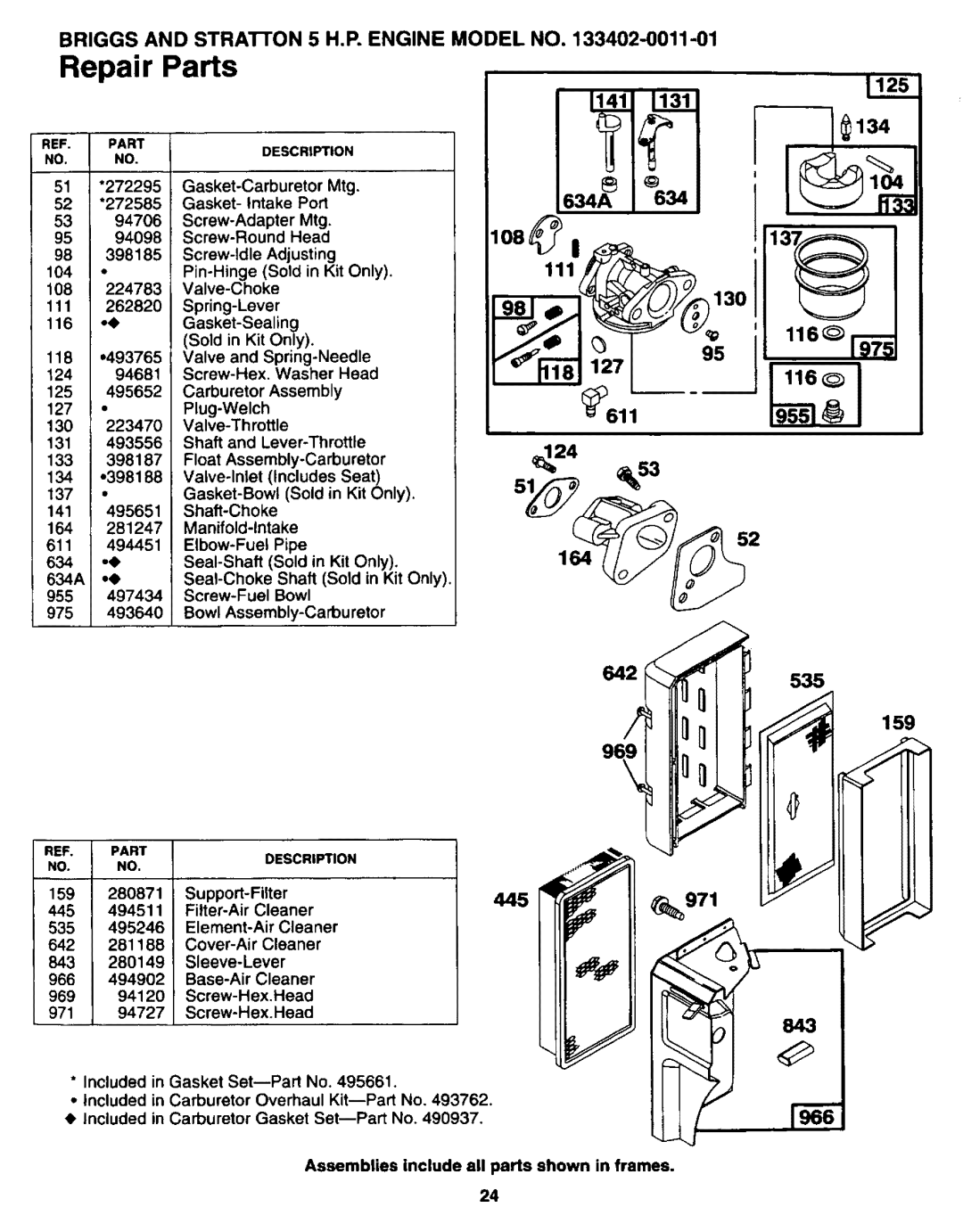 Sears 247.34625 owner manual 634A 