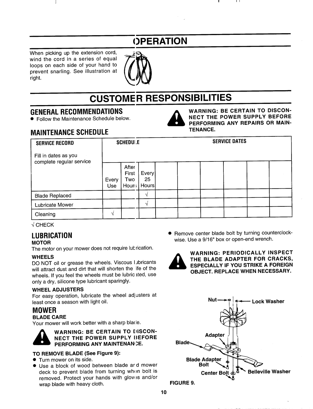 Sears 247.37028 manual 