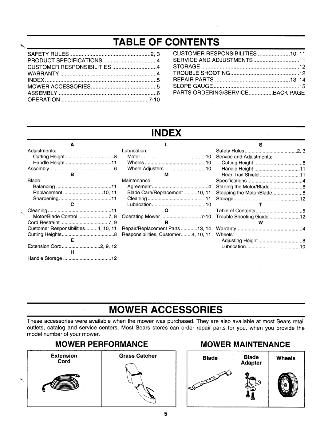 Sears 247.37028 manual 