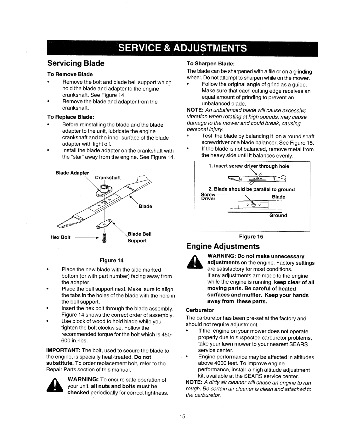 Sears 247.38824 manual 