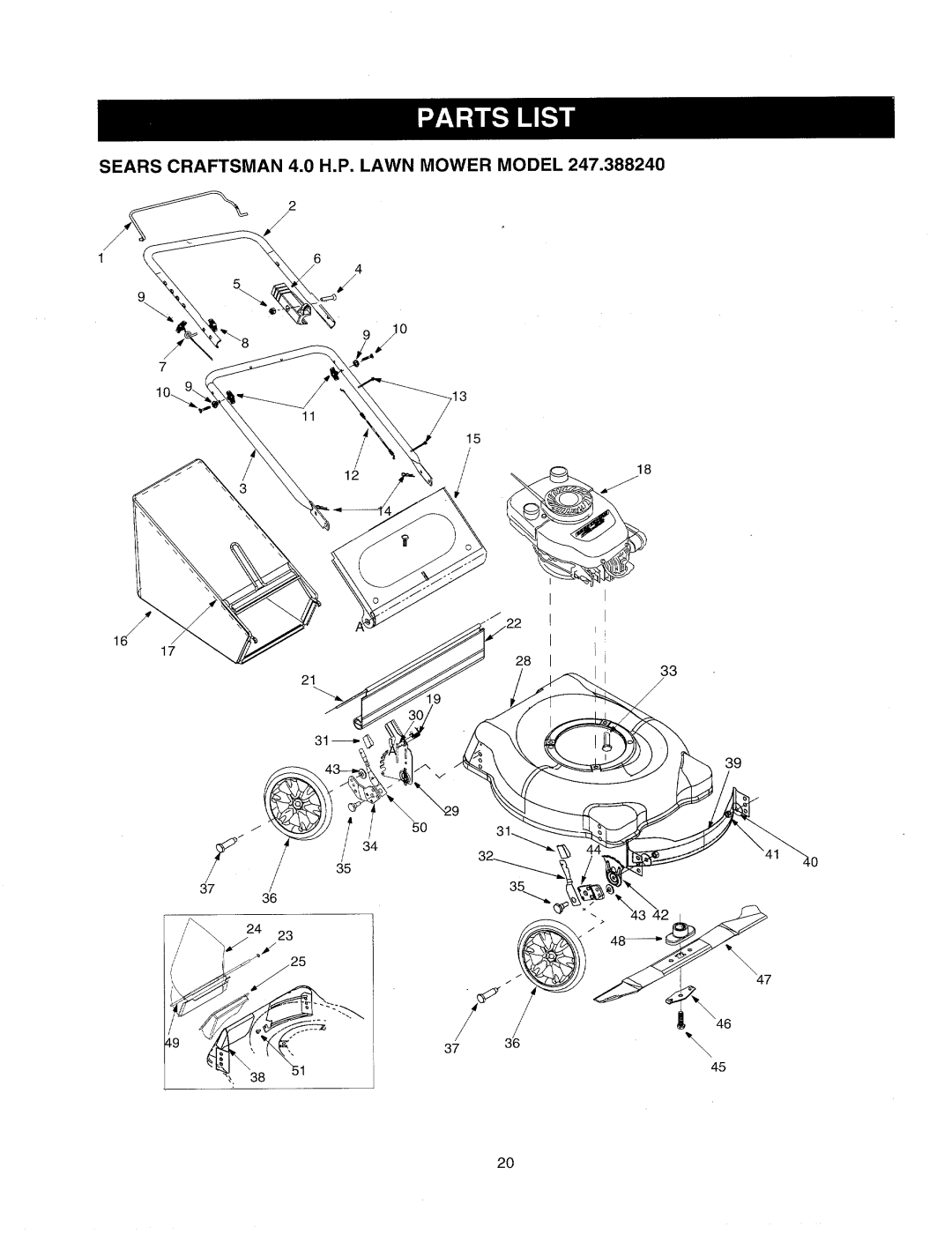 Sears 247.38824 manual 