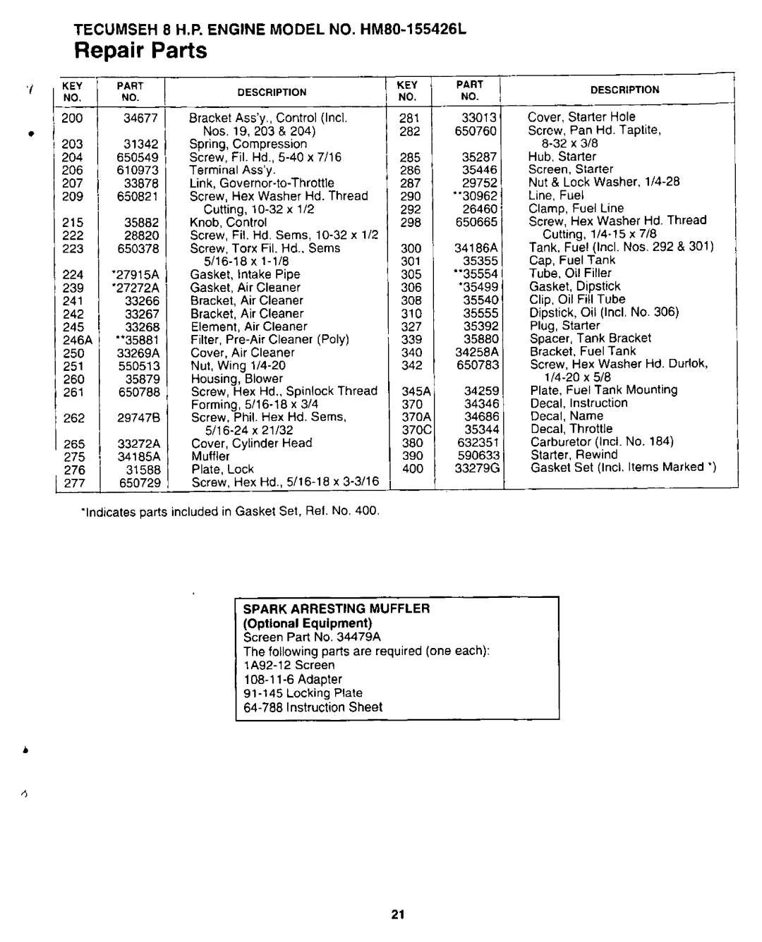 Sears 247.780891, 247.780892, 247 780892 manual 