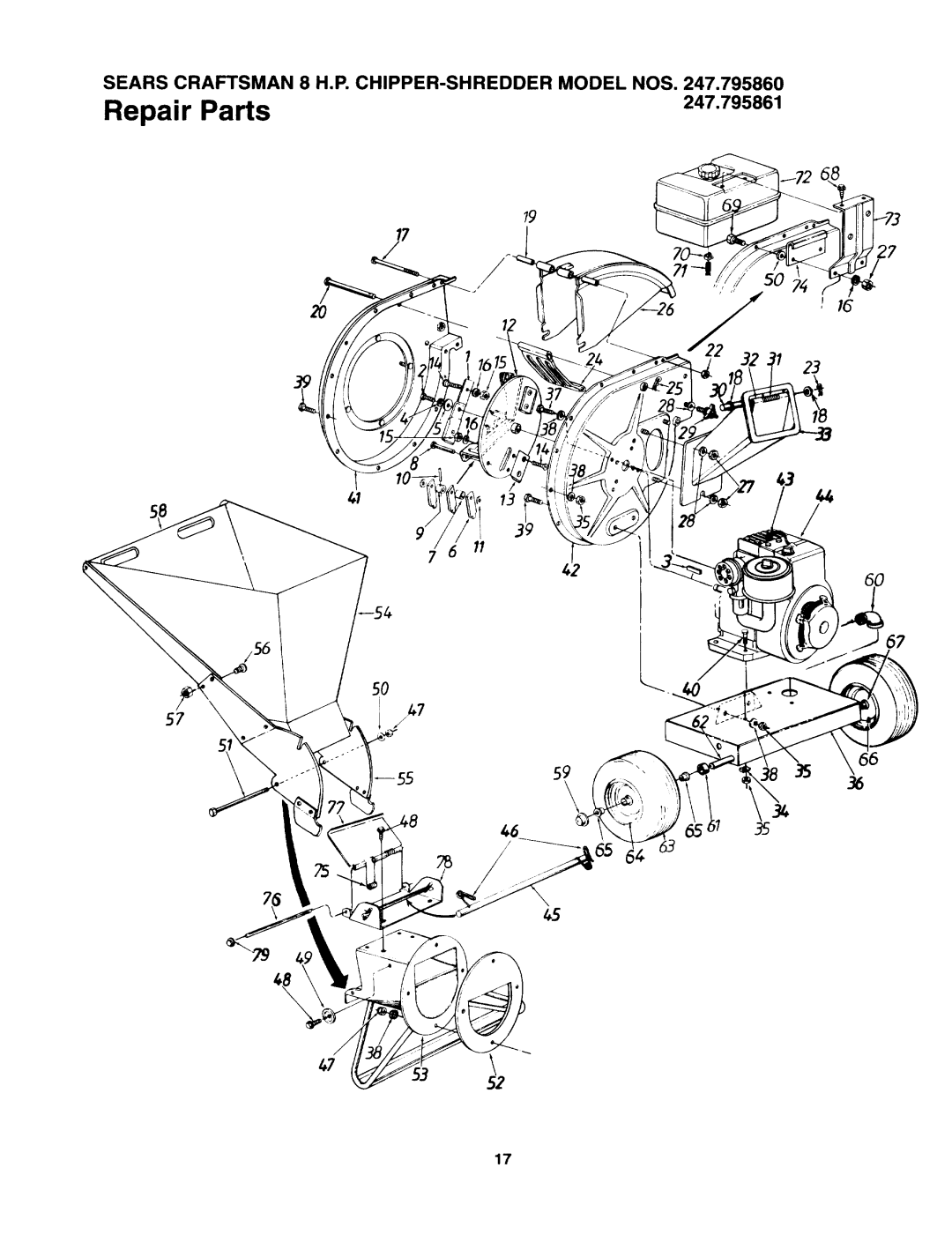 Sears 247.795860 manual 