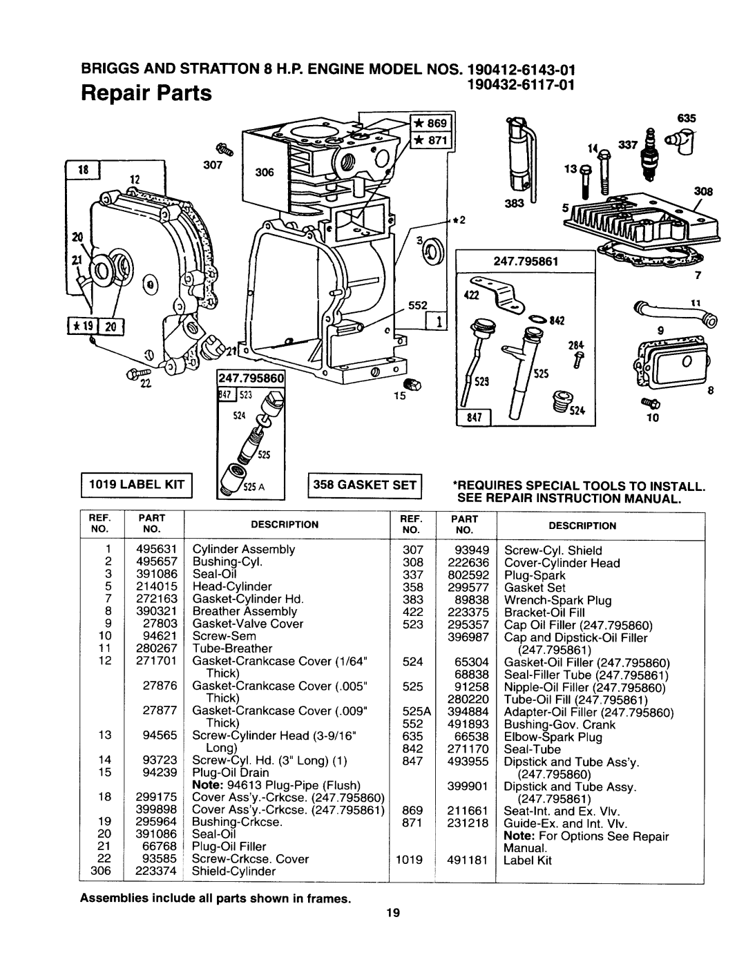 Sears 247.795860 manual 