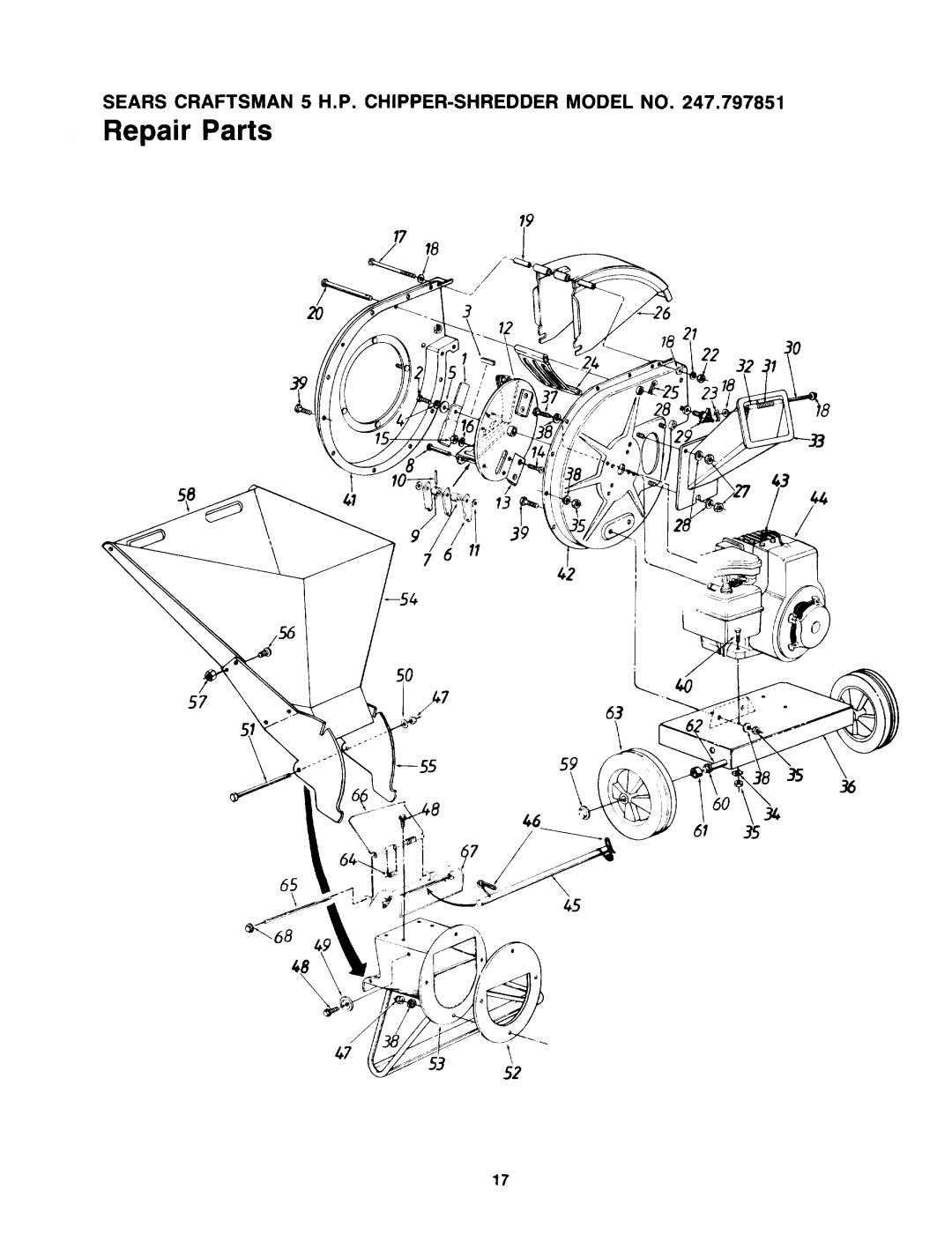 Sears 247.797851 manual 