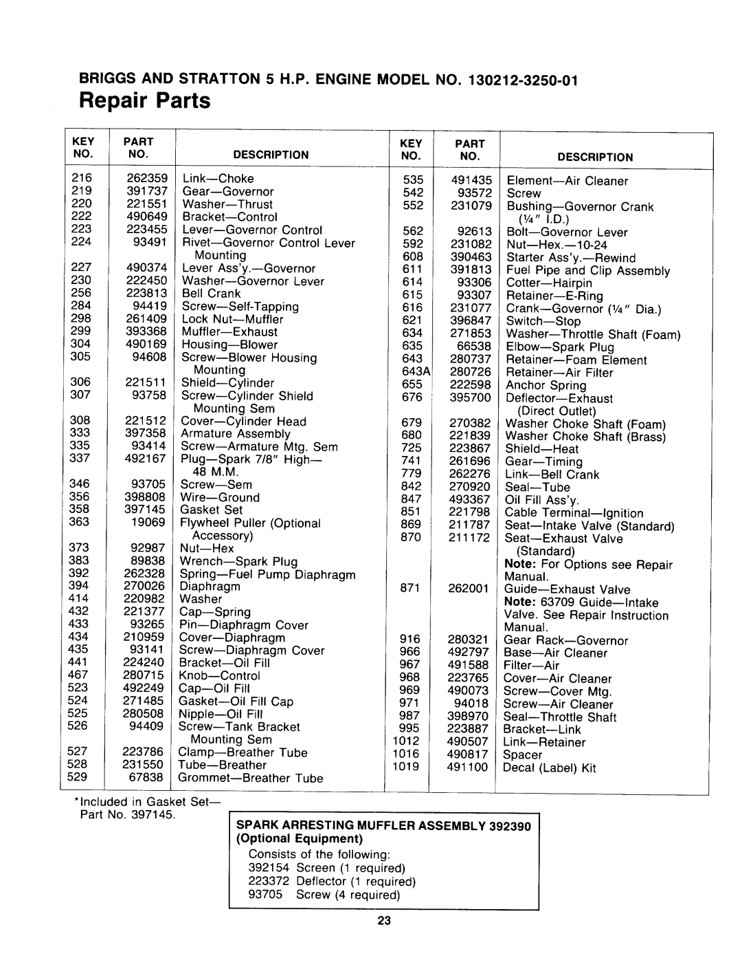 Sears 247.797851 manual 