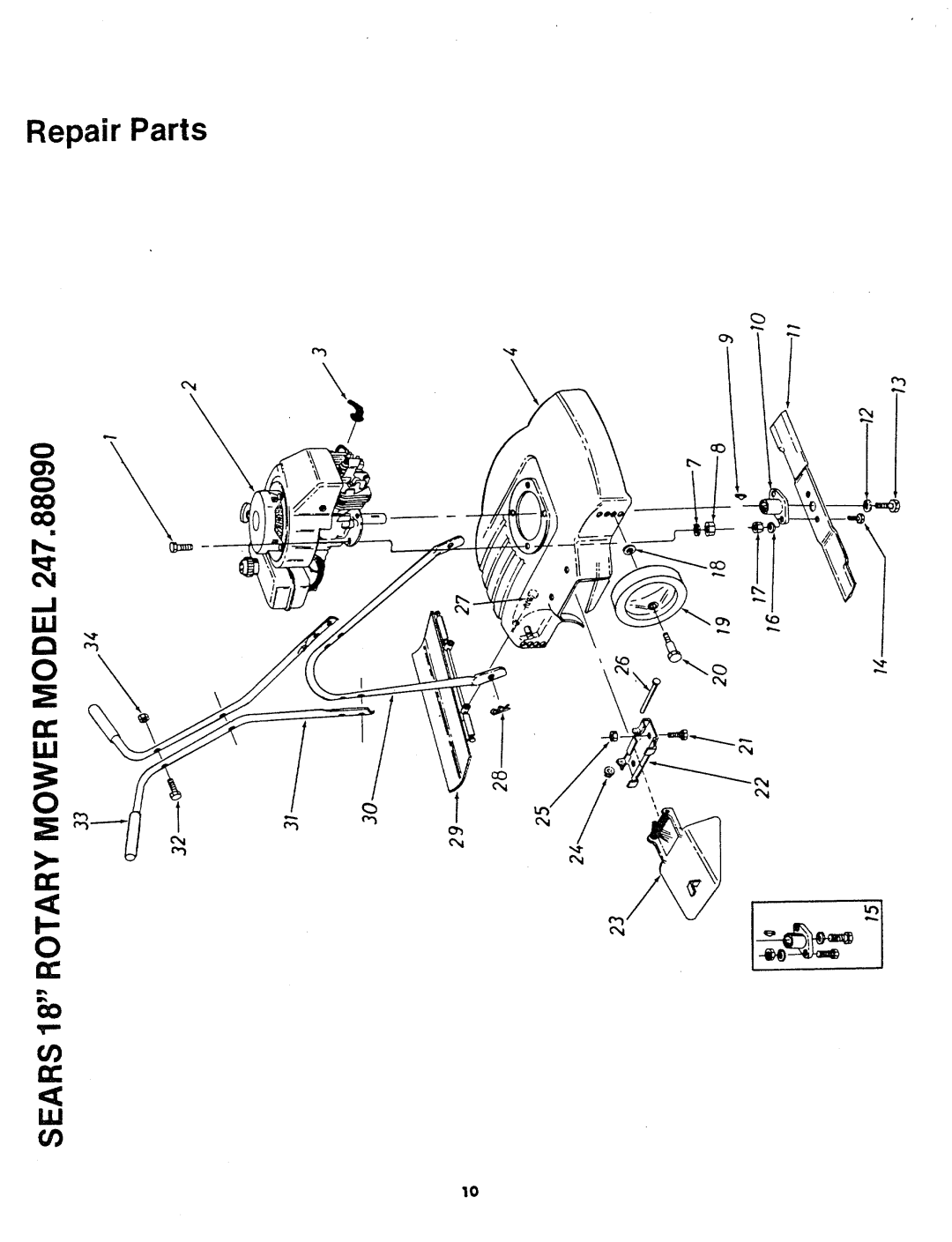 Sears 247.8809 manual 