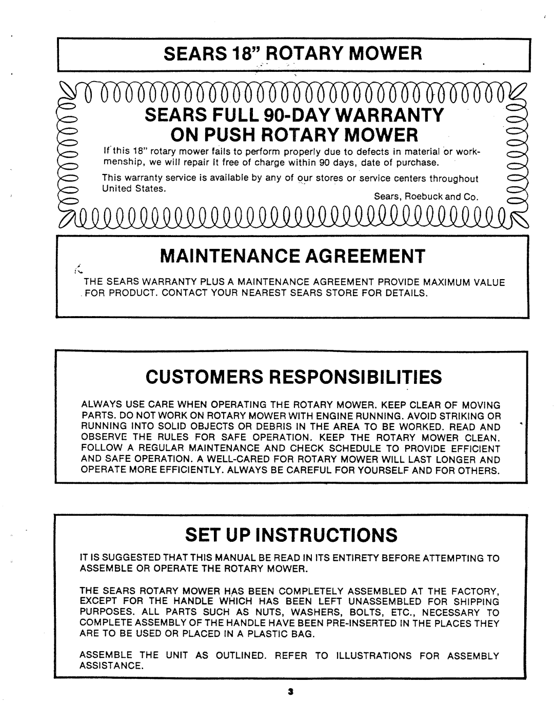 Sears 247.8809 manual 