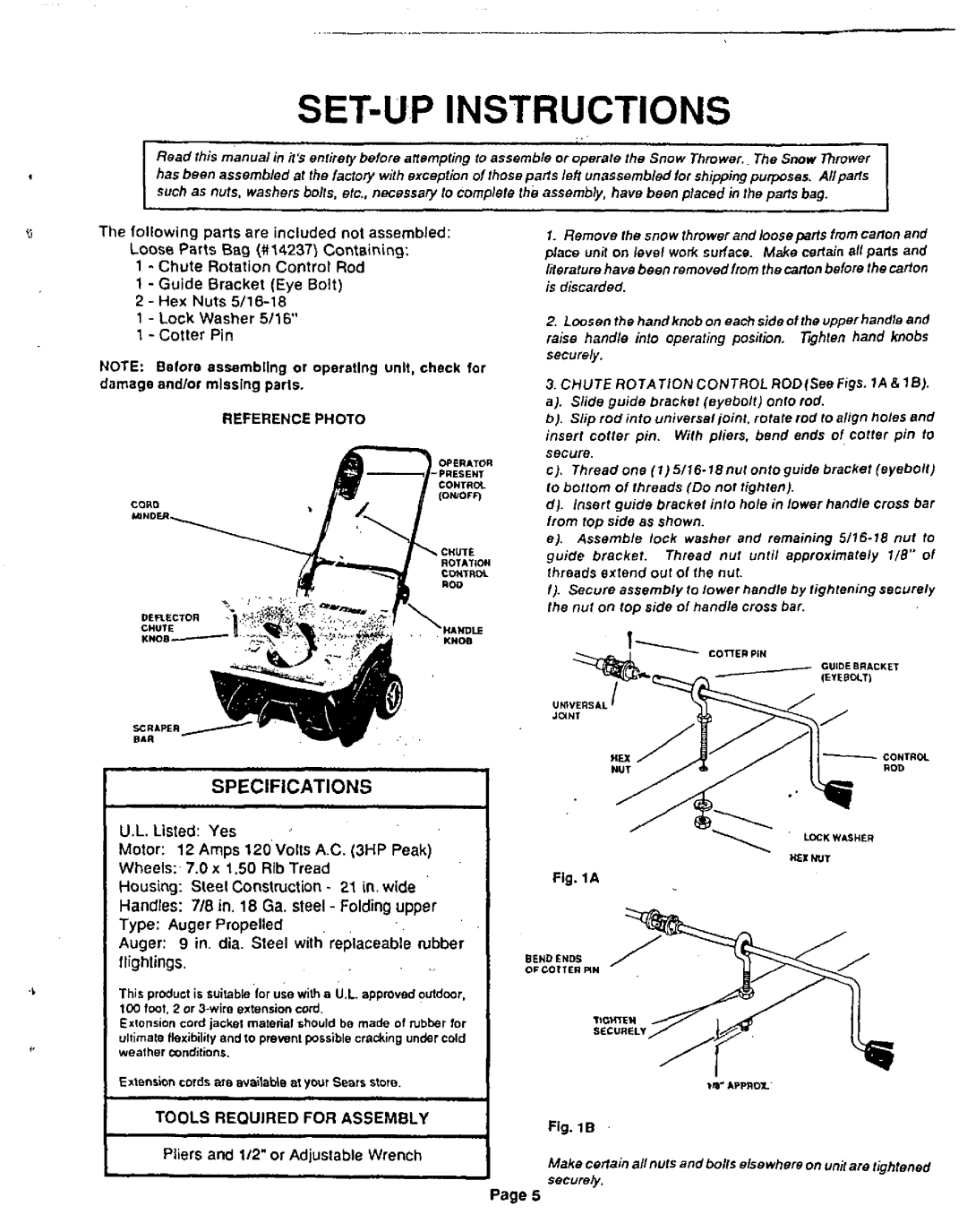 Sears 247.8829 manual 