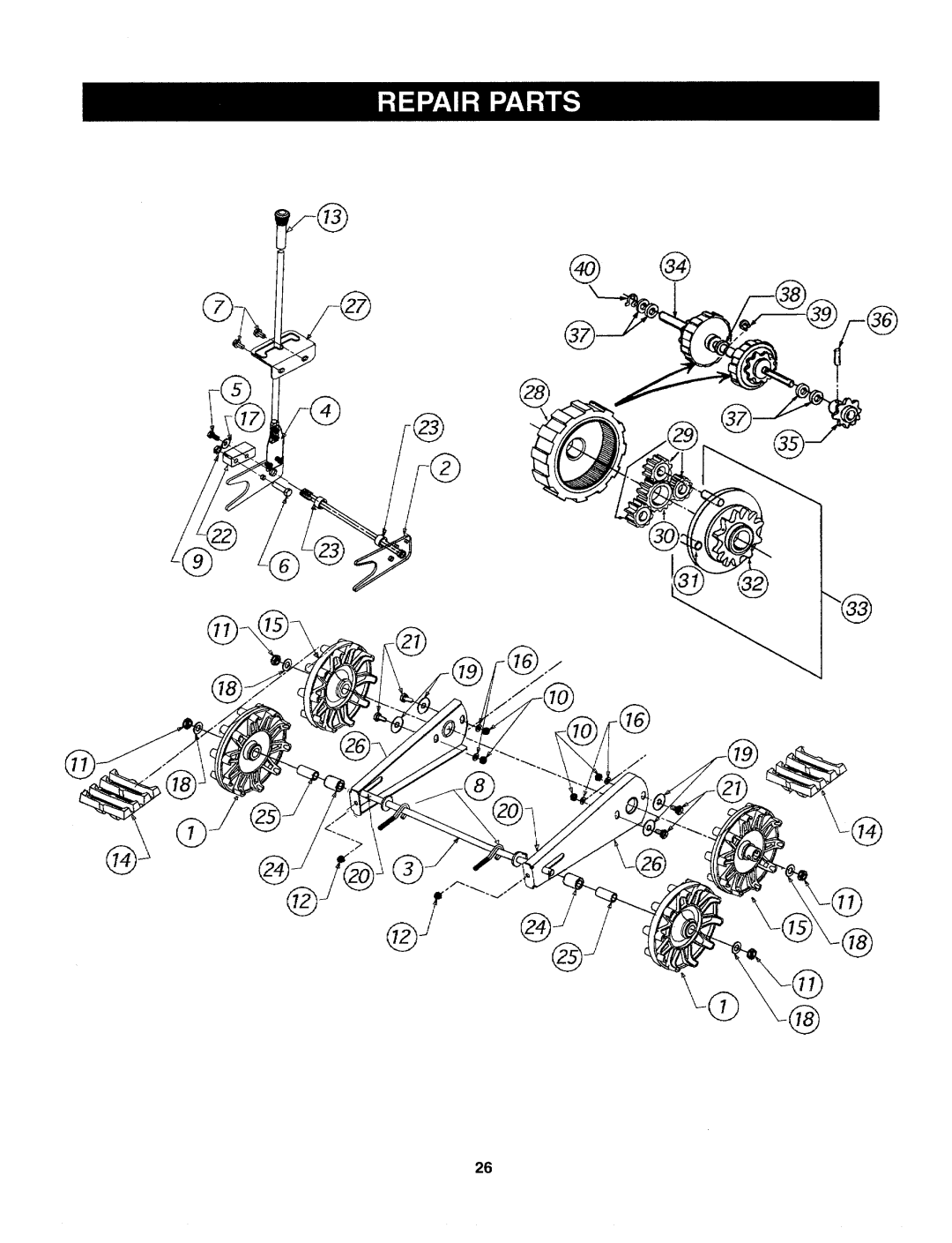 Sears 247.88557 manual 