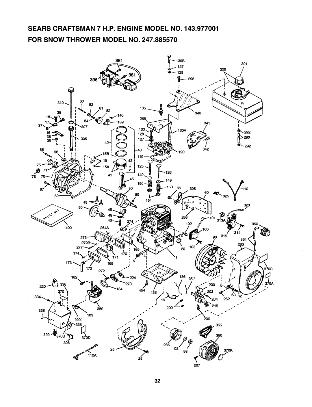 Sears 247.88557 manual 