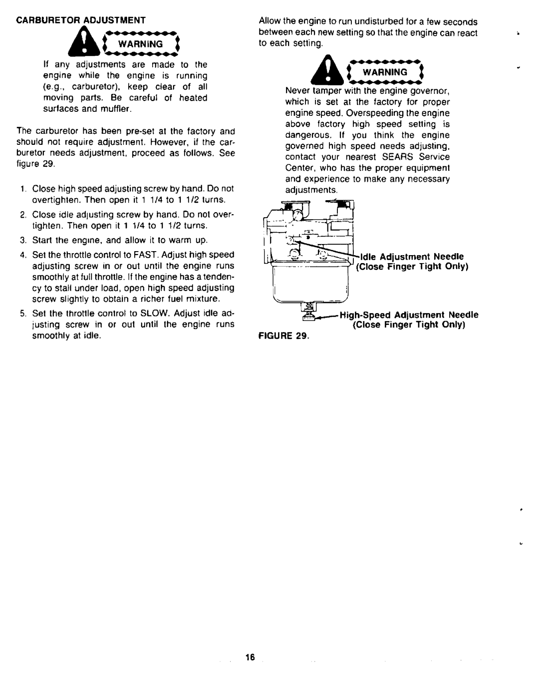 Sears 247.8867 manual 