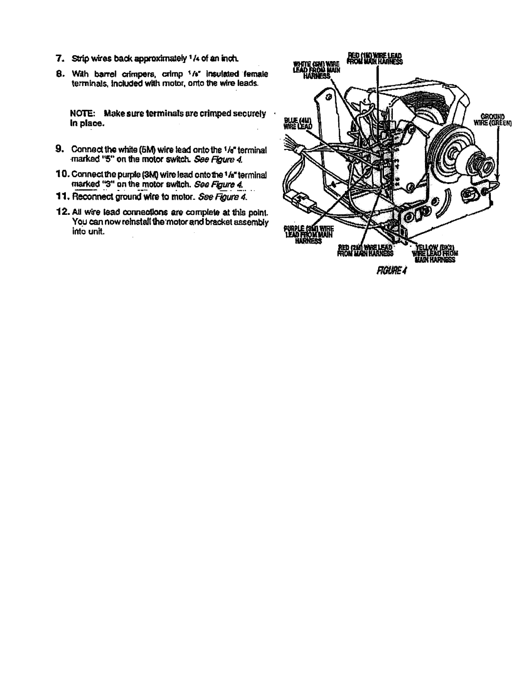 Sears 279787 manual Ad?, the...motors ch.seeRgur....e 