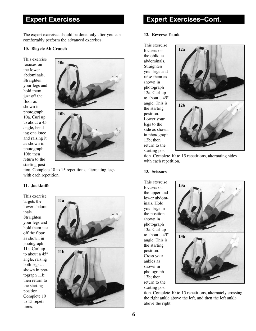 Sears 31.280781 manual Expert ExercisesÐCont 