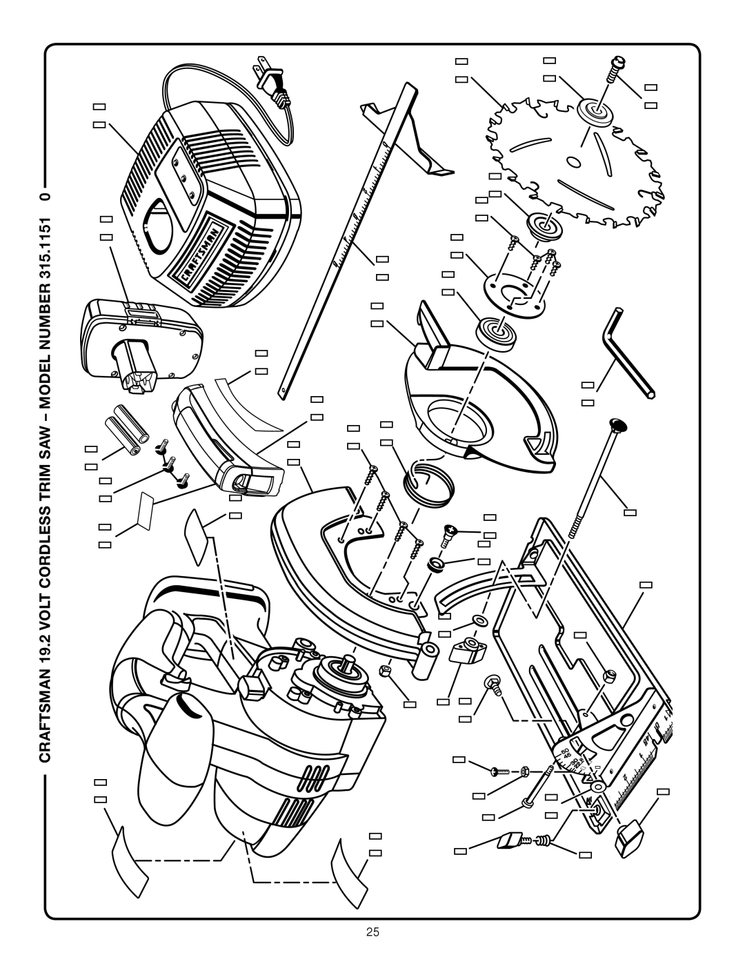 Sears 315.11485 manual 3733, Number Model 