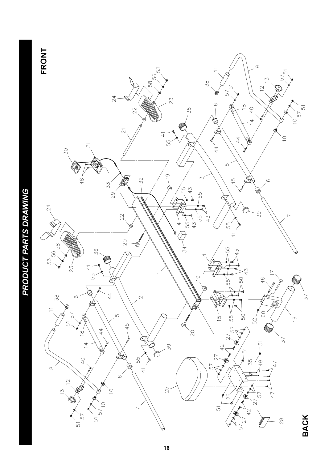 Sears 35-1215B owner manual Product Parts Drawing 