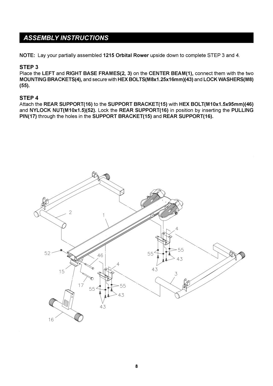Sears 35-1215B owner manual Assembly Instructions 