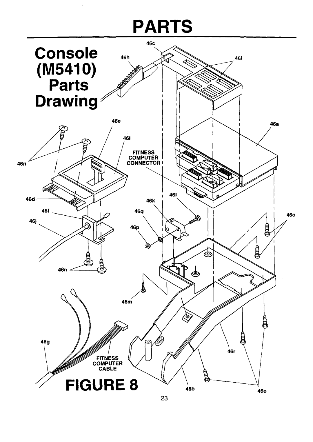 Sears 21-7119, 374.288450 service manual 46d 46f 46j 46n 46g, 461 46k 46q 46p, 460 