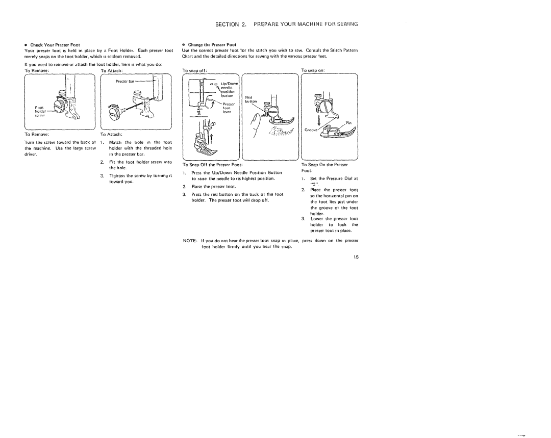 Sears 385. 19601 owner manual Fit 