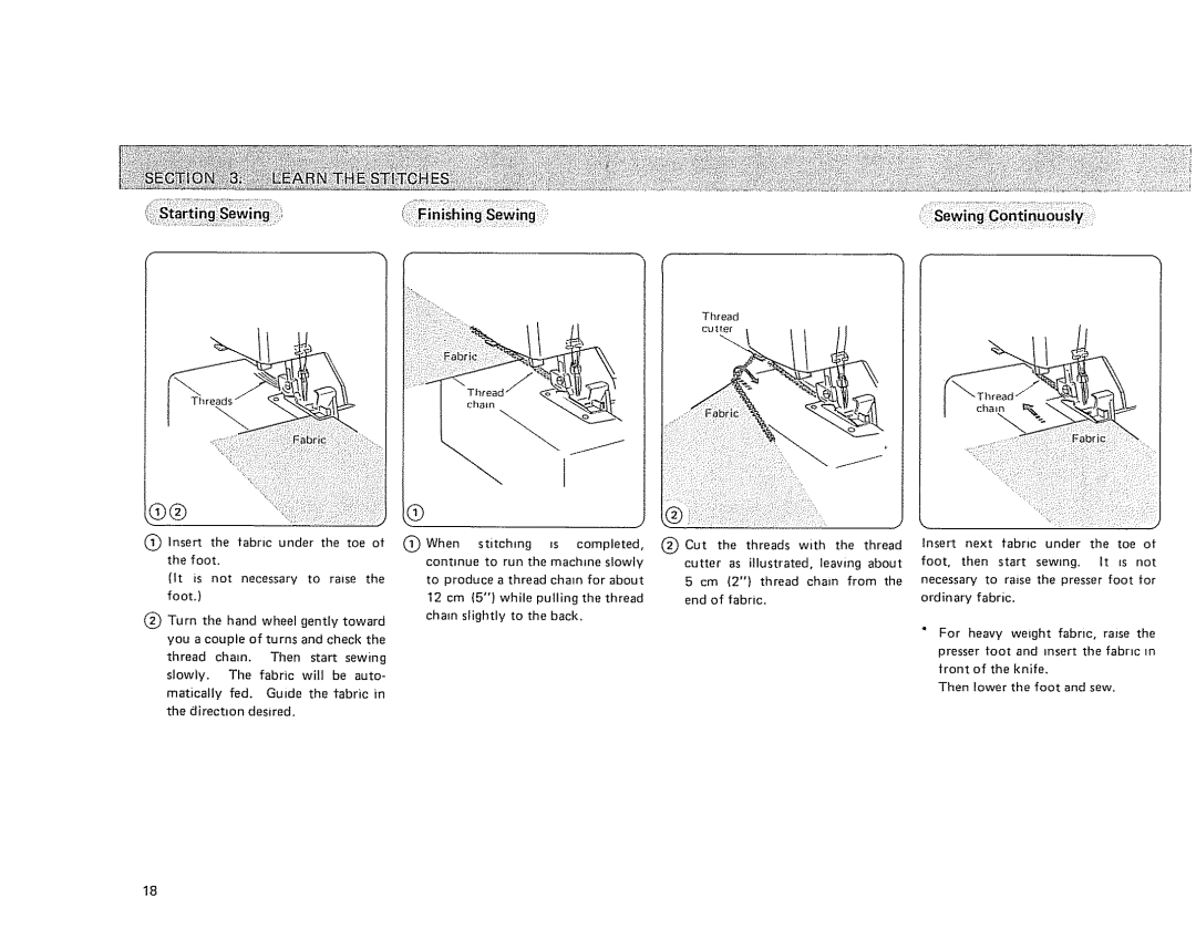 Sears 385. 564180 owner manual Iiii!iit Thread 