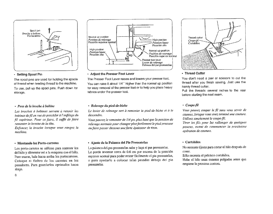 Sears 385.12814, 385.11608 owner manual Position de retevage, PosUion ttttle, Levter de retevage 