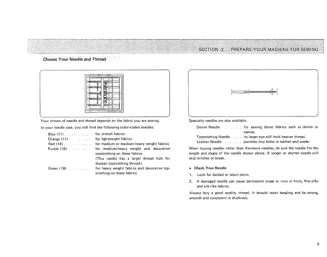 Sears 385.128418 owner manual Purple16 