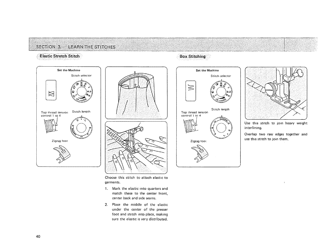 Sears 385.128418 owner manual Top thread tension control i o 