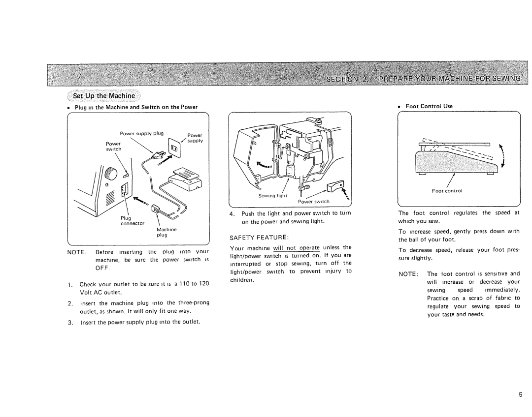 Sears 385.17724 owner manual Safety Feature 