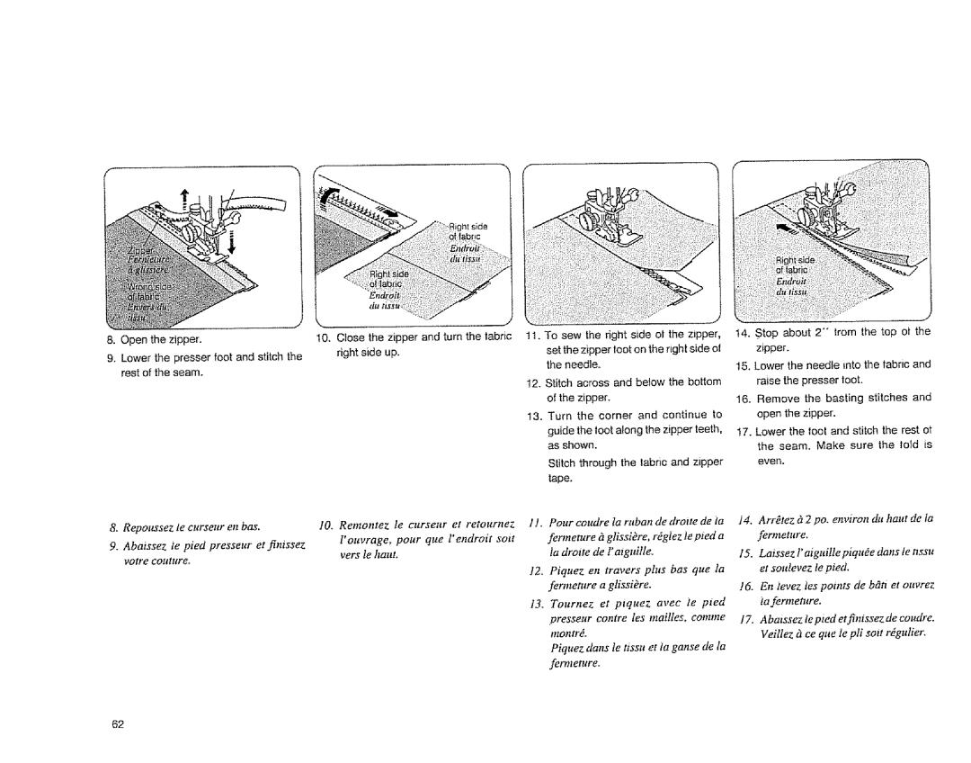 Sears 385.1883 manual En tevez tes points de bati et ouvrez 