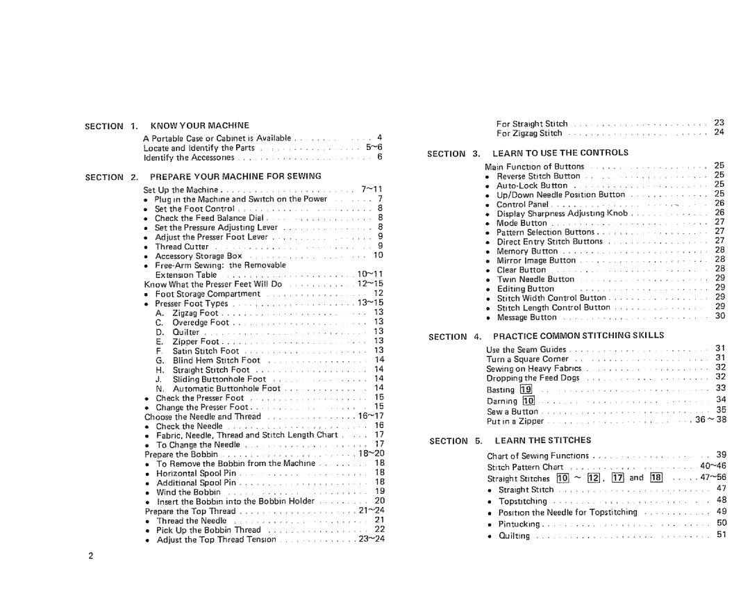 Sears 385.1915 owner manual Section 