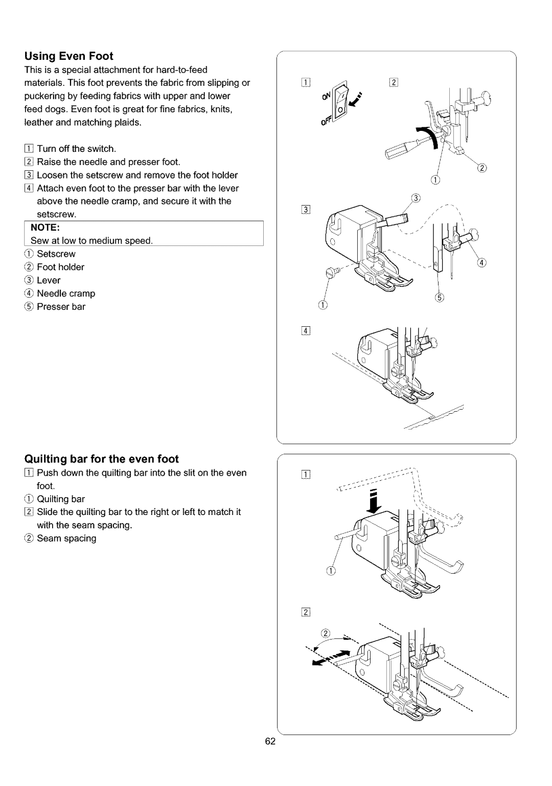 Sears 385.4052LX200 owner manual Using, Leather and matching plaids 