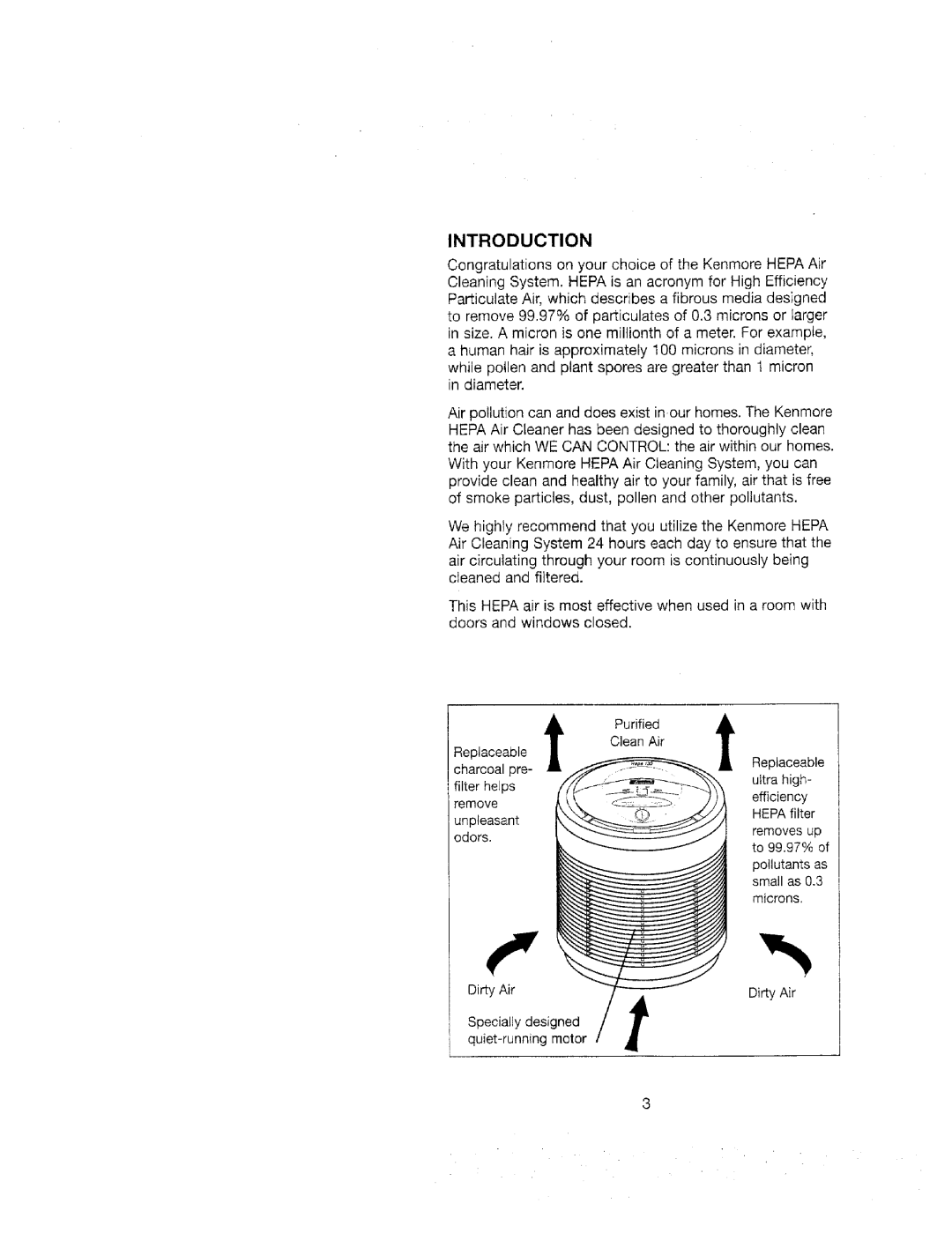 Sears 437.83235 owner manual Introduction 