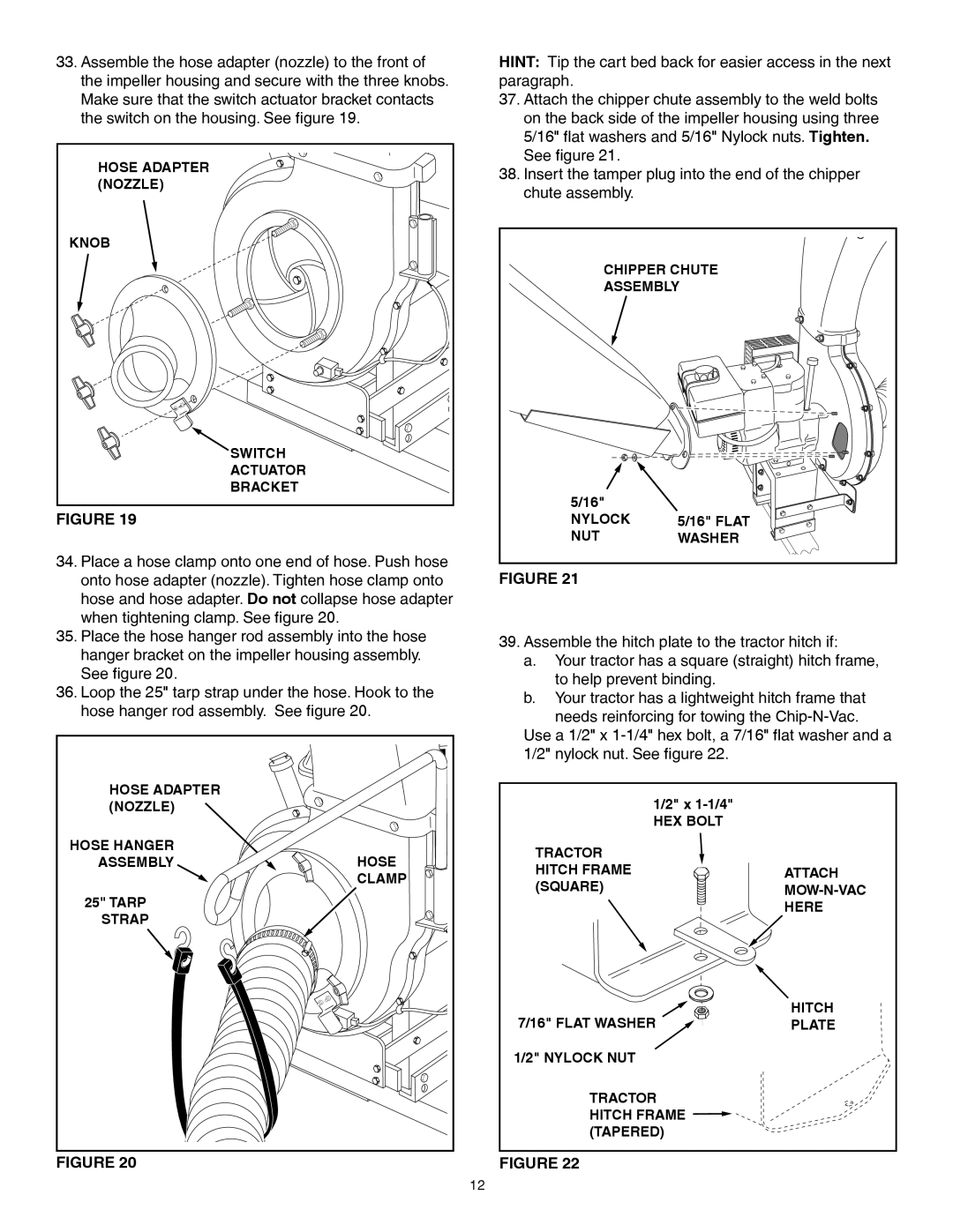 Sears 502493, 552493 manual Hose Adapter 