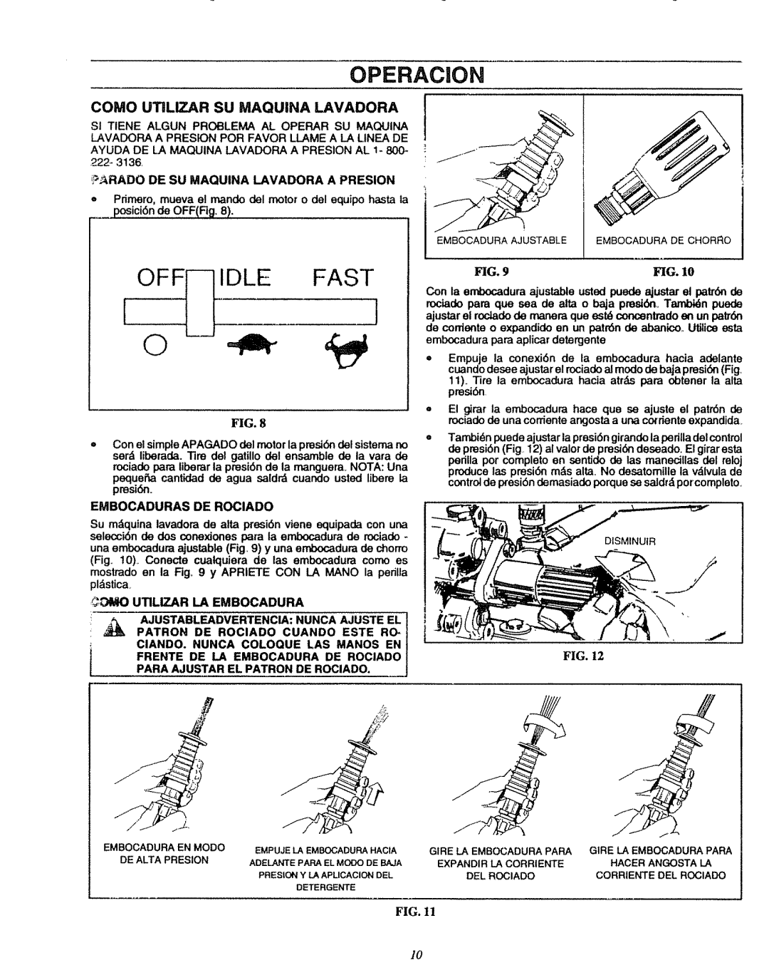 Sears 580.7515 manual Operacion, Como Utilizar SU Maquina Lavadora, SI TtENE Algun Problema AL Operar SU MAQUtNA 