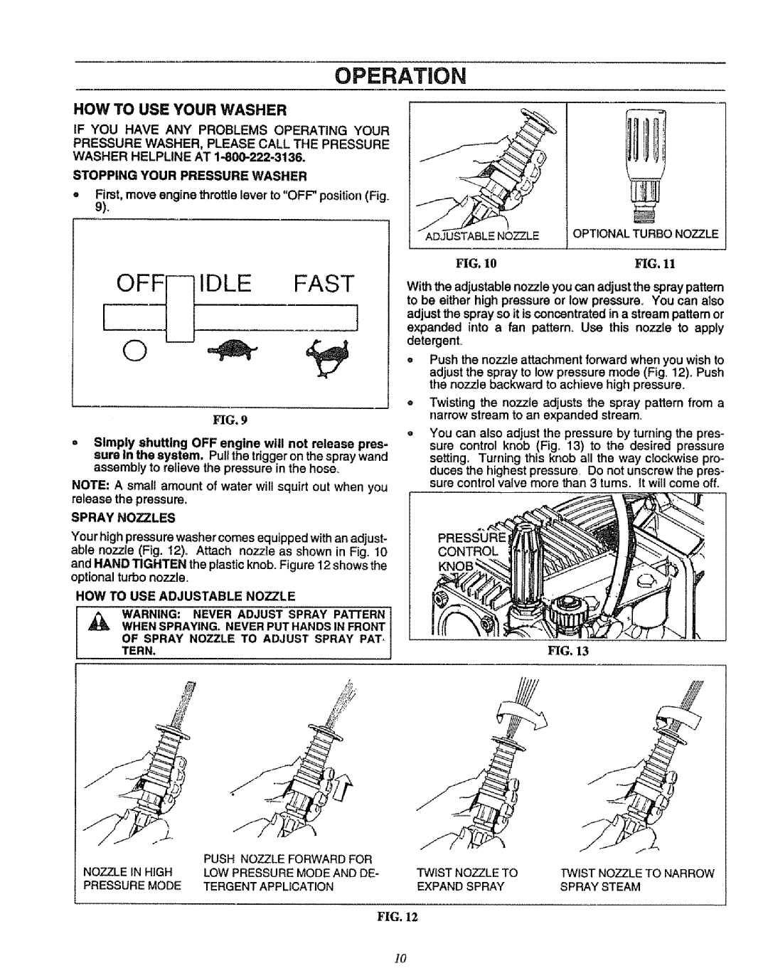 Sears 580.75151 manual HOW to USE Your Washer 