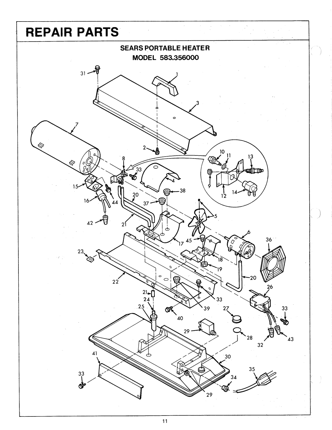 Sears 583.356 manual 