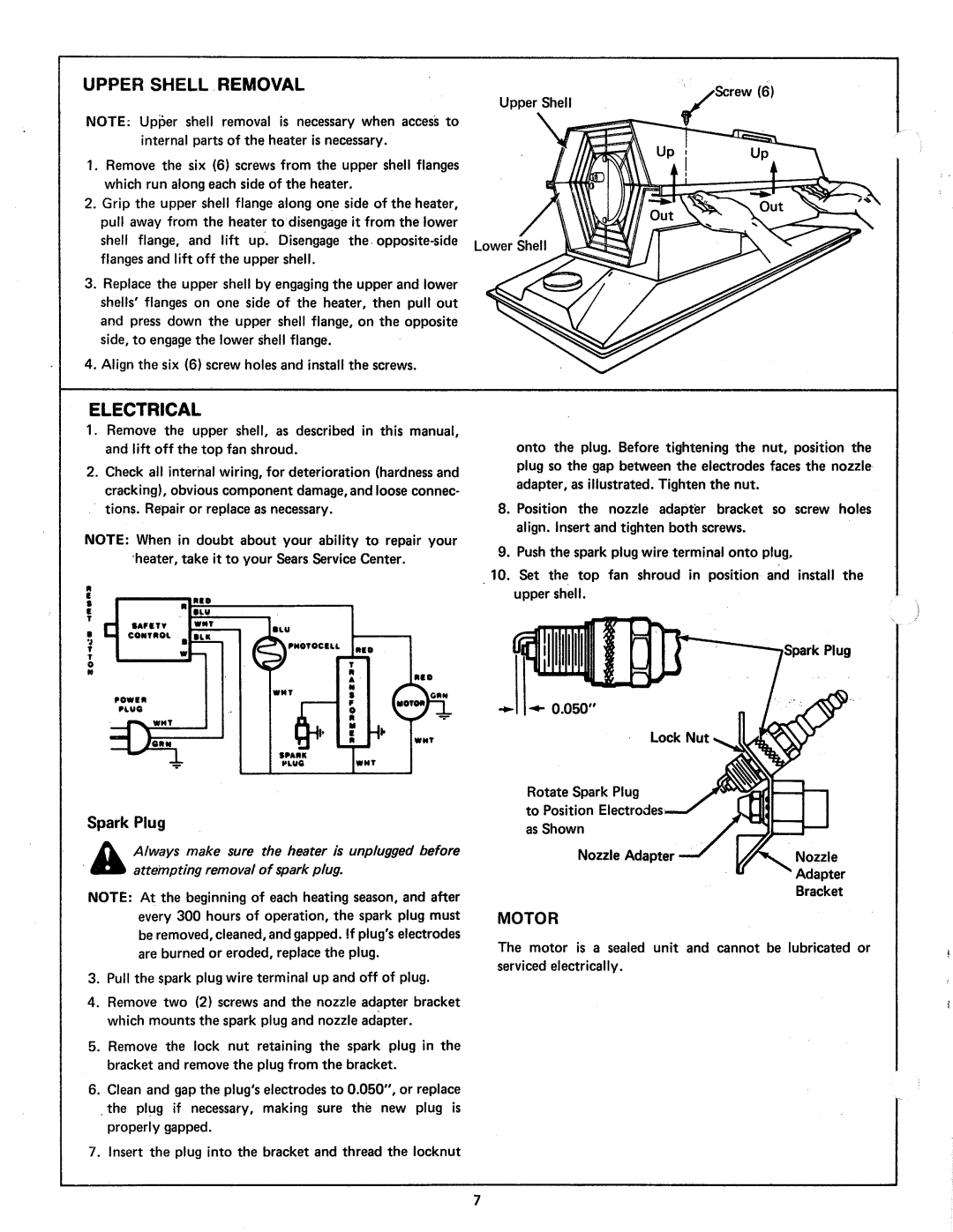 Sears 583.356 manual 