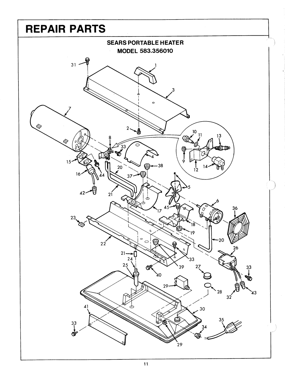 Sears 583.35601 manual 