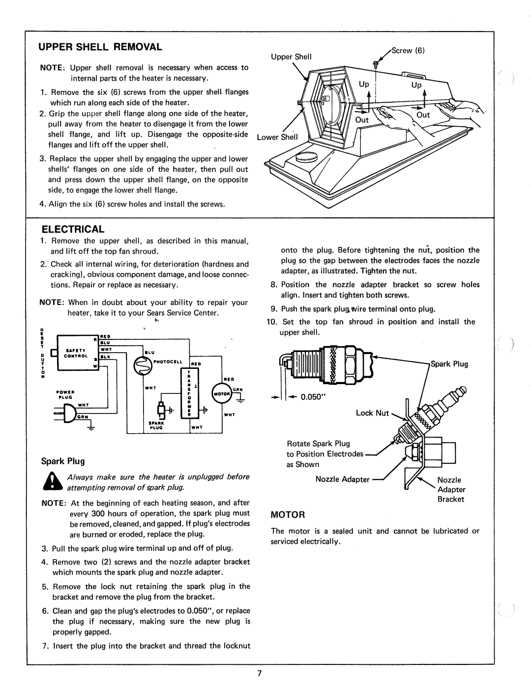 Sears 583.35601 manual 