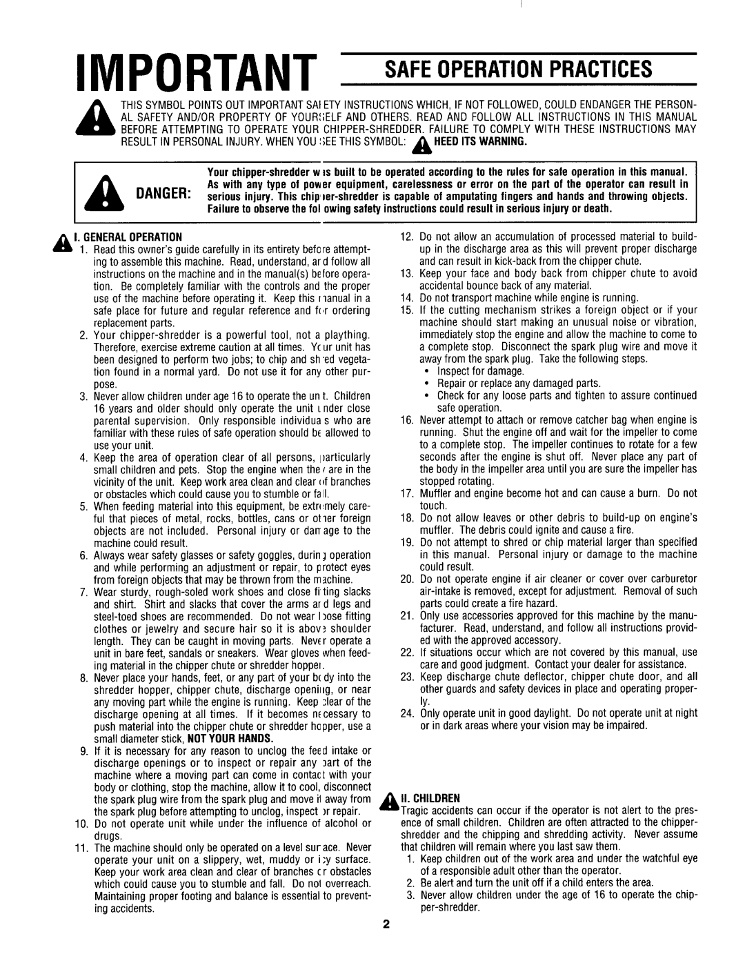 Sears 645B, 653B manual 