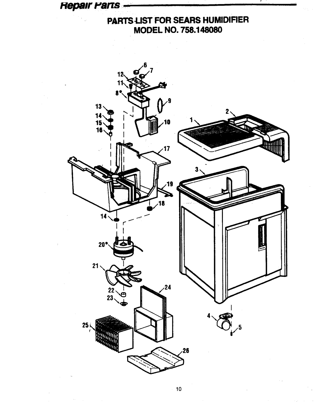 Sears 758.14808 owner manual Nepaor ,arzs 