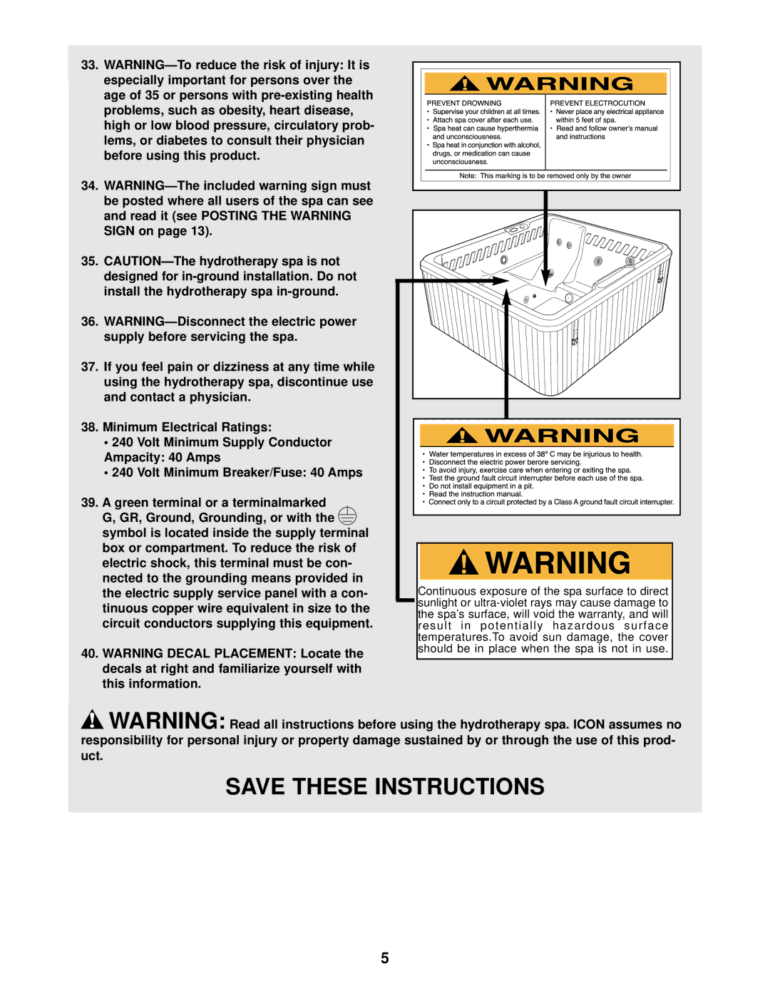 Sears 831.105021 user manual Uct 