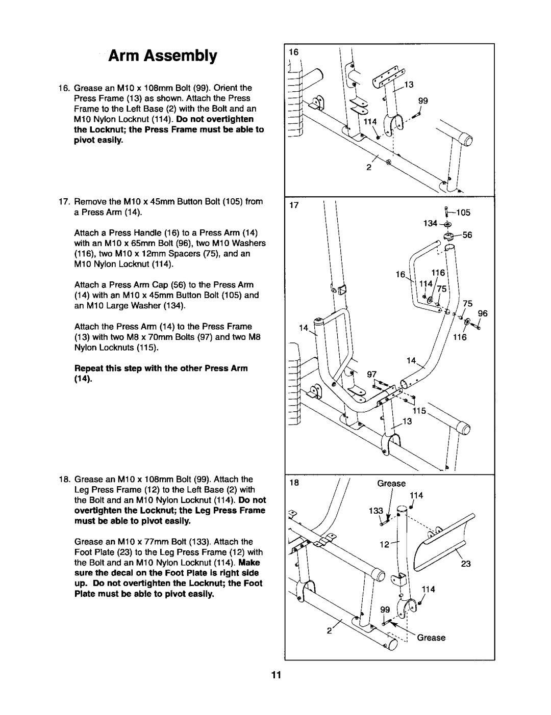 Sears 831.15403 user manual 114 