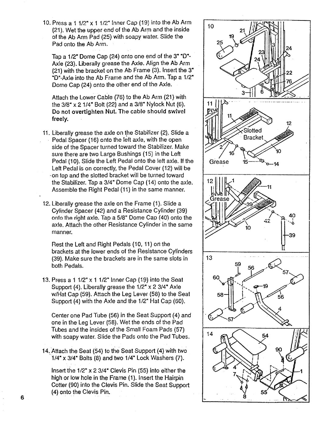 Sears 831.159231 owner manual 8racket 