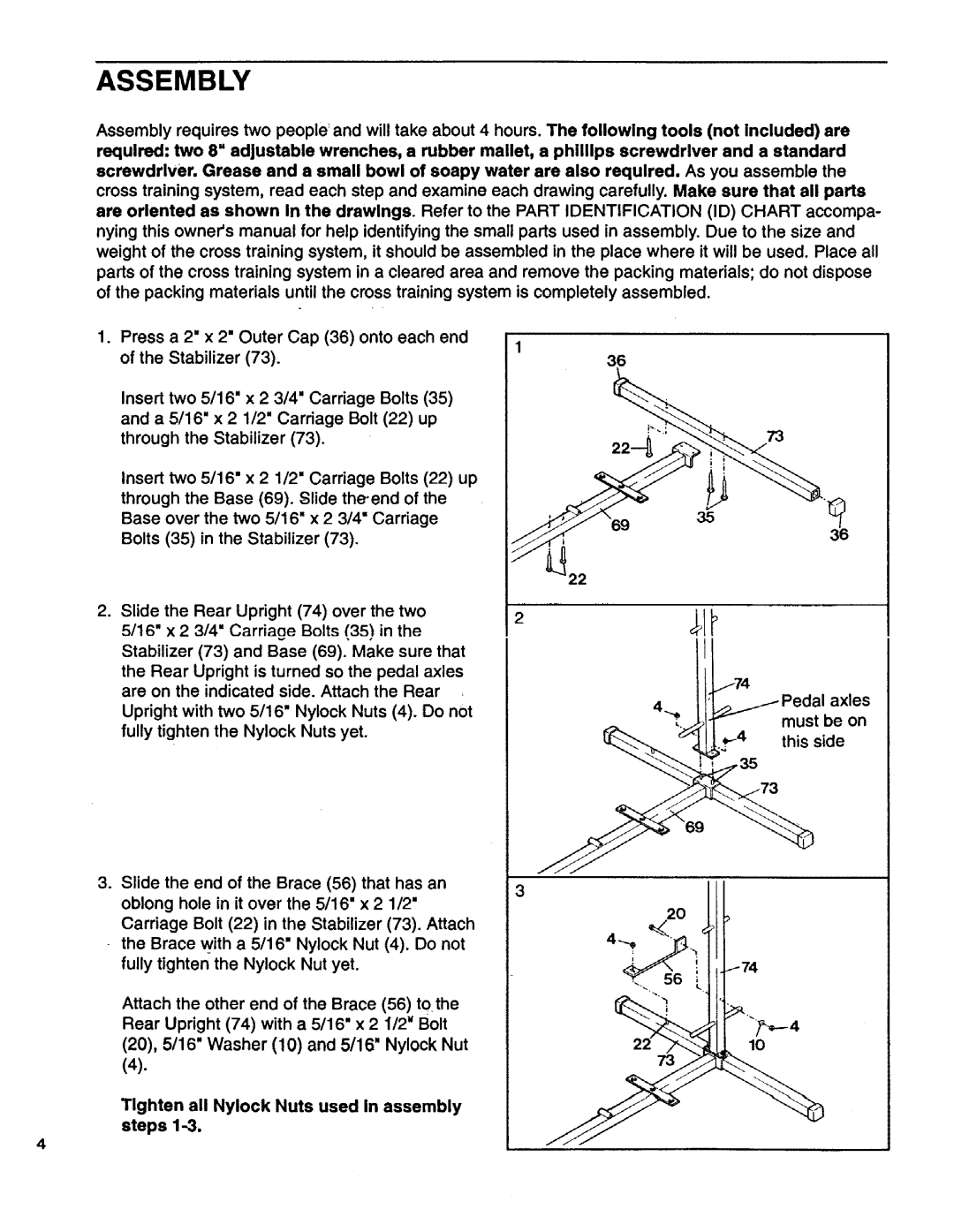 Sears 831.15931 owner manual Assembly 